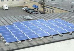 Solar Energy Rooftop Installation