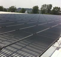 Solar Energy Rooftop Installation